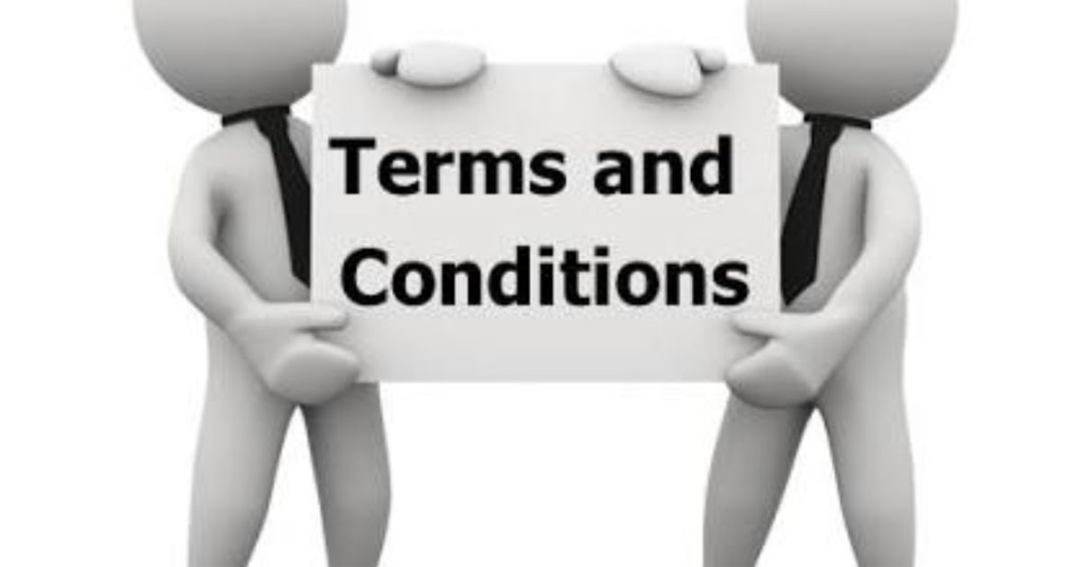 Terms and Conditions Restrictions