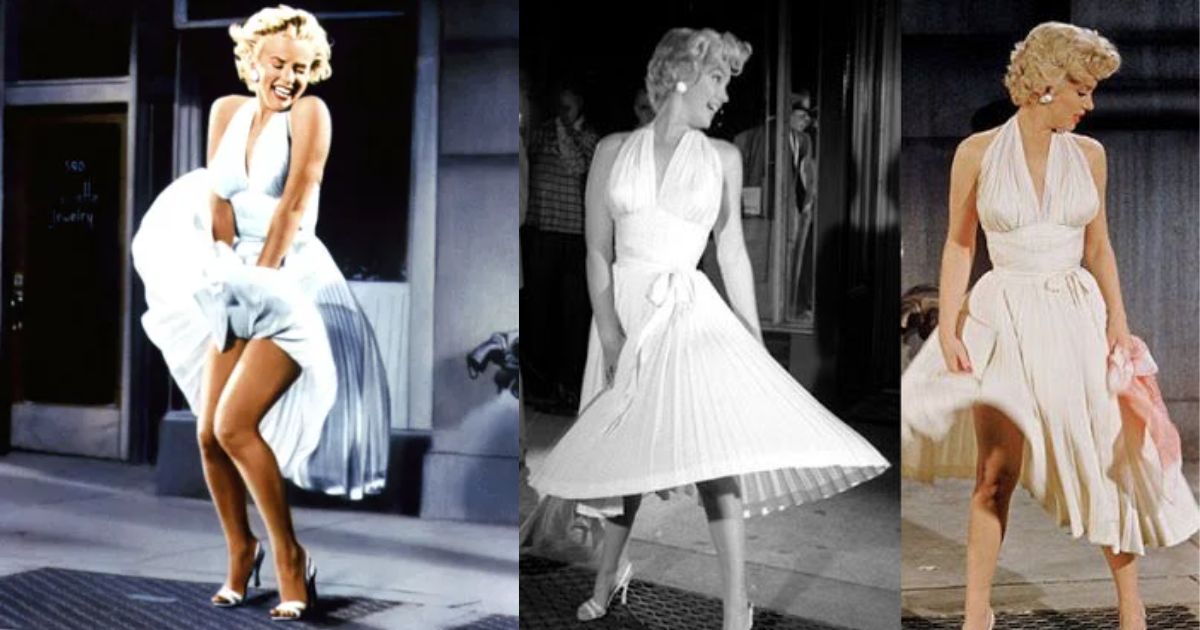 White Halter Dress in 'The Seven Year Itch